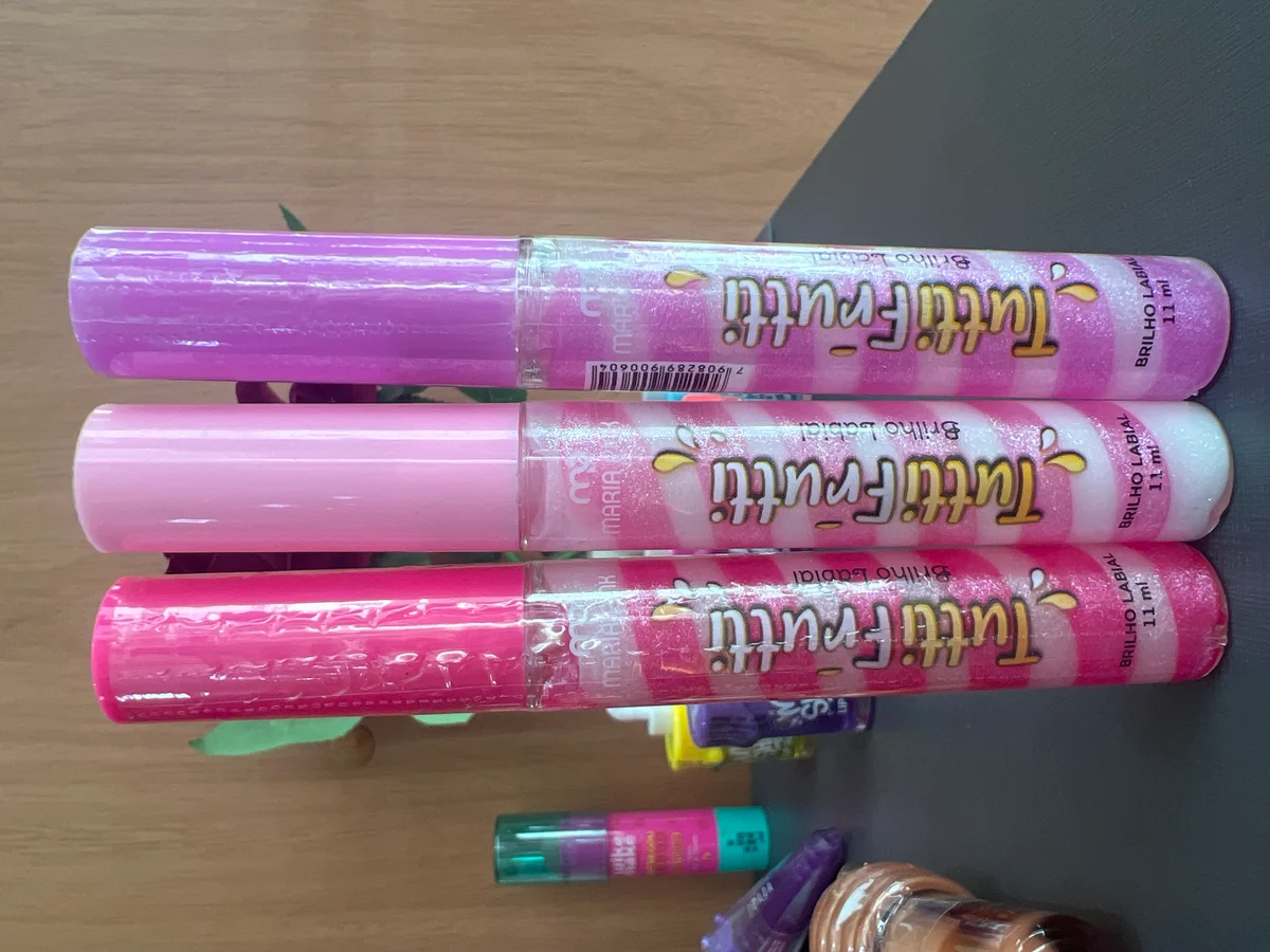 Brilho labial tutti futti
