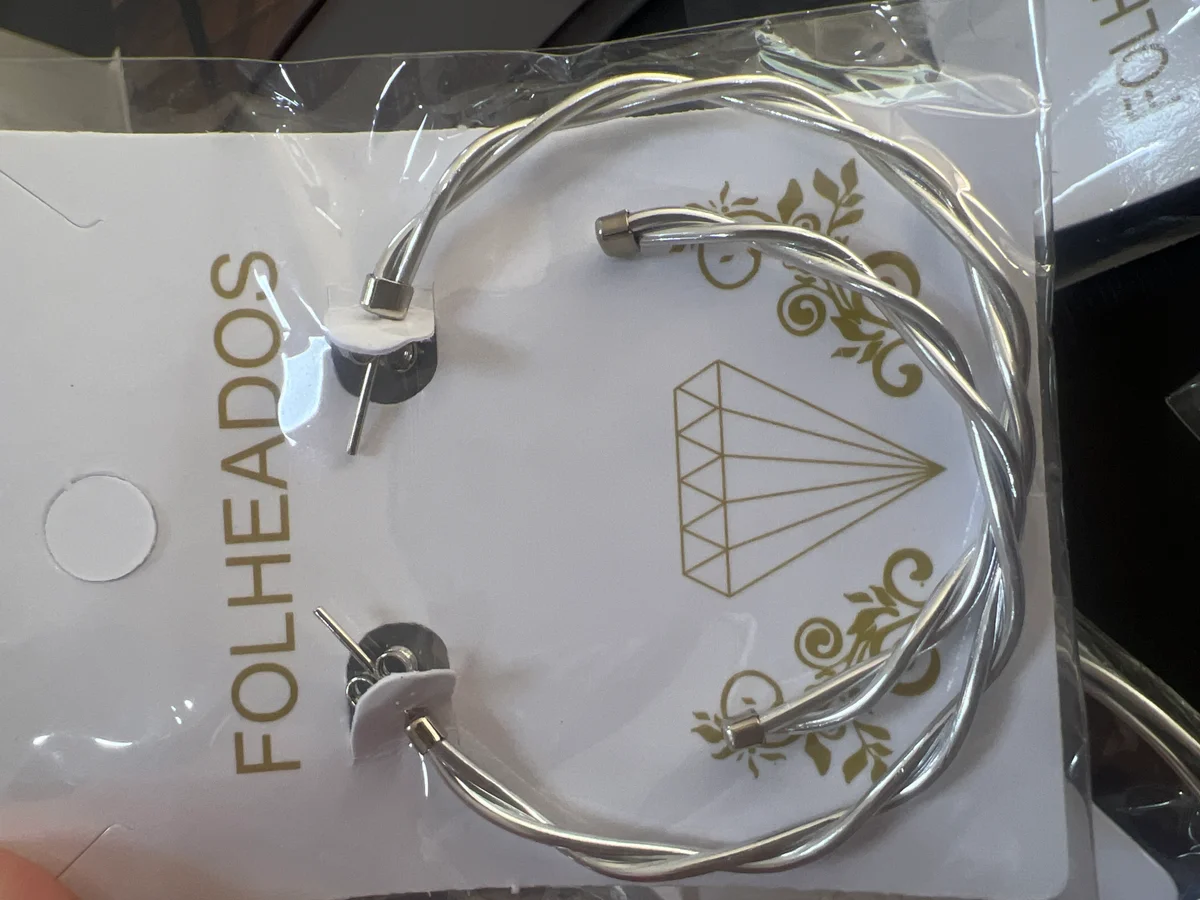 Brinco argola grande  - Imagem 4